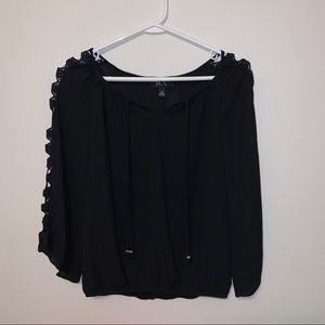 Chiffon long sleeve